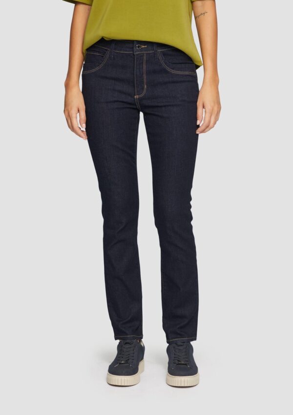 Jeans Betsy / Slim Fit / Mid Rise / Slim Leg / Rinsed Wash