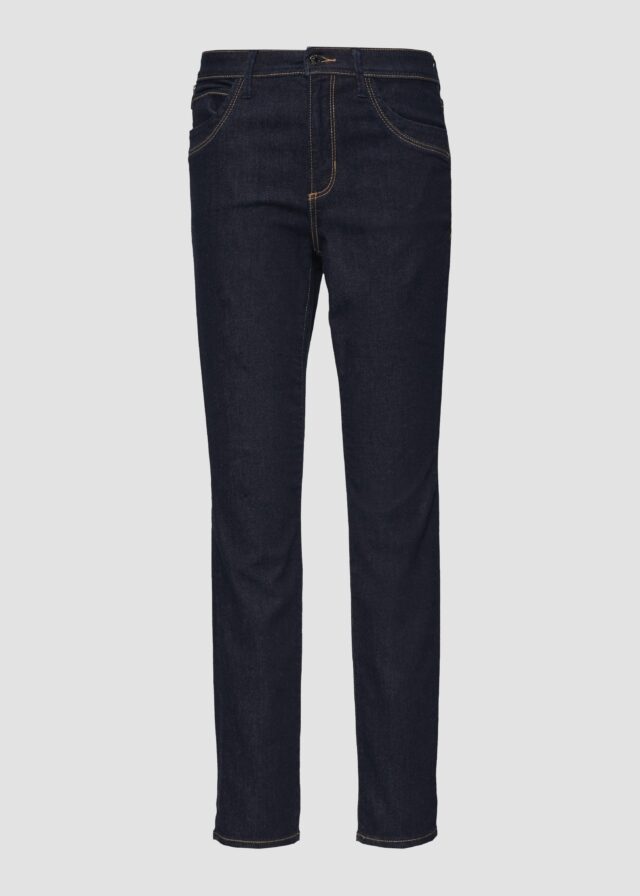 Jeans Betsy / Slim Fit / Mid Rise / Slim Leg / Rinsed Wash