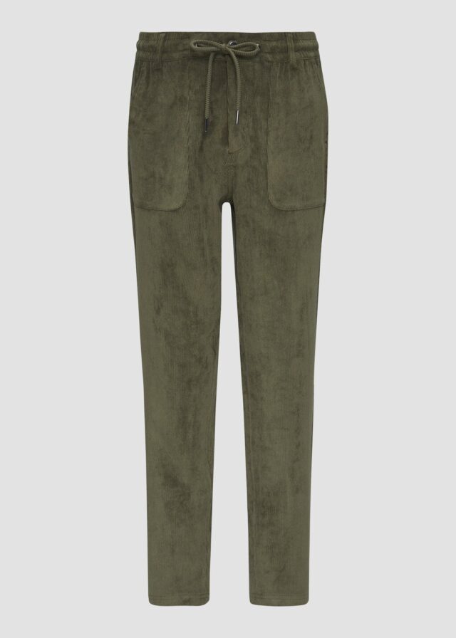 Fließende Jogpants aus Feincord