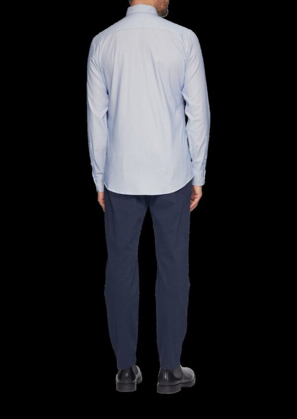 Tailored Fit: Hemd aus Baumwollstretch