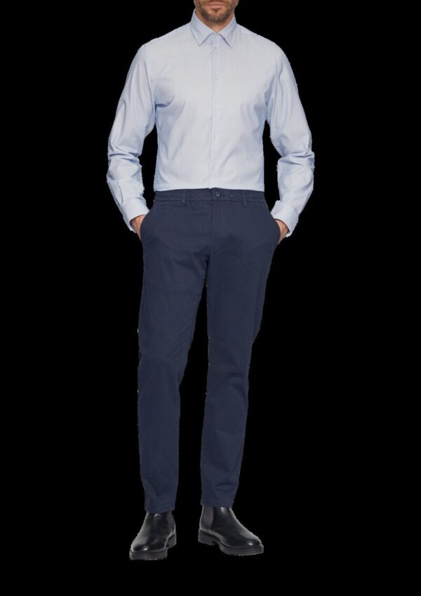 Tailored Fit: Hemd aus Baumwollstretch