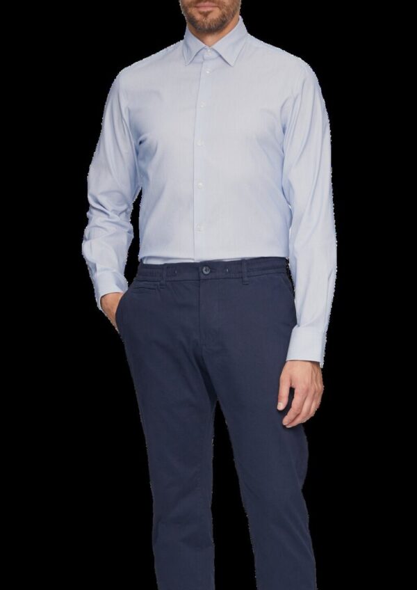 Tailored Fit: Hemd aus Baumwollstretch