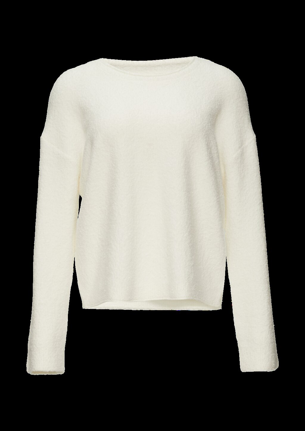 Weicher Strickpullover aus Bouclé