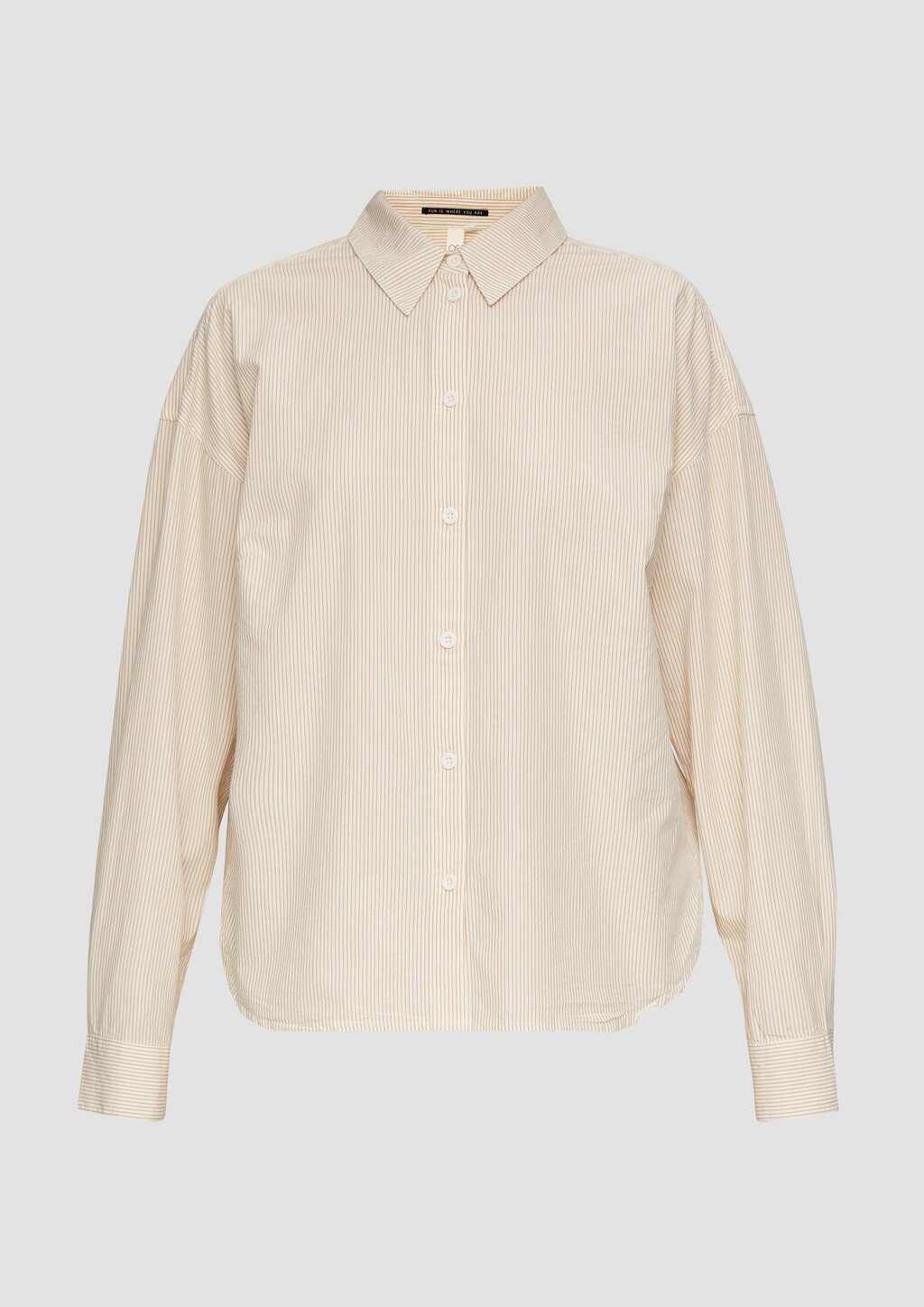 Oversized-Hemdbluse aus Baumwolle