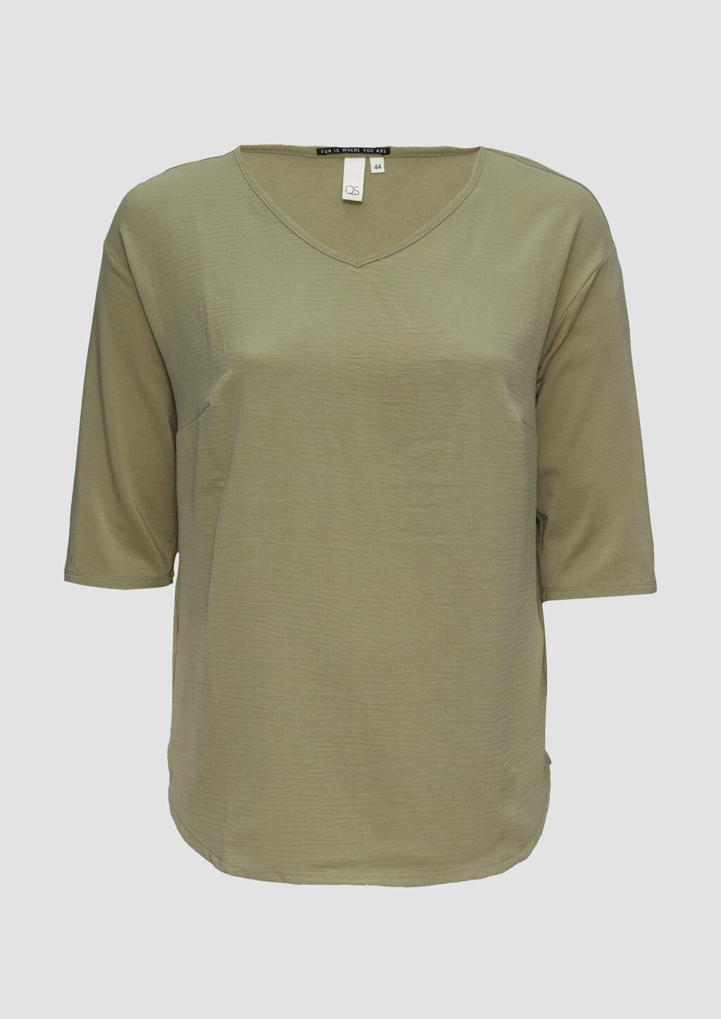 Shirt im Fabricmix und Loose Fit