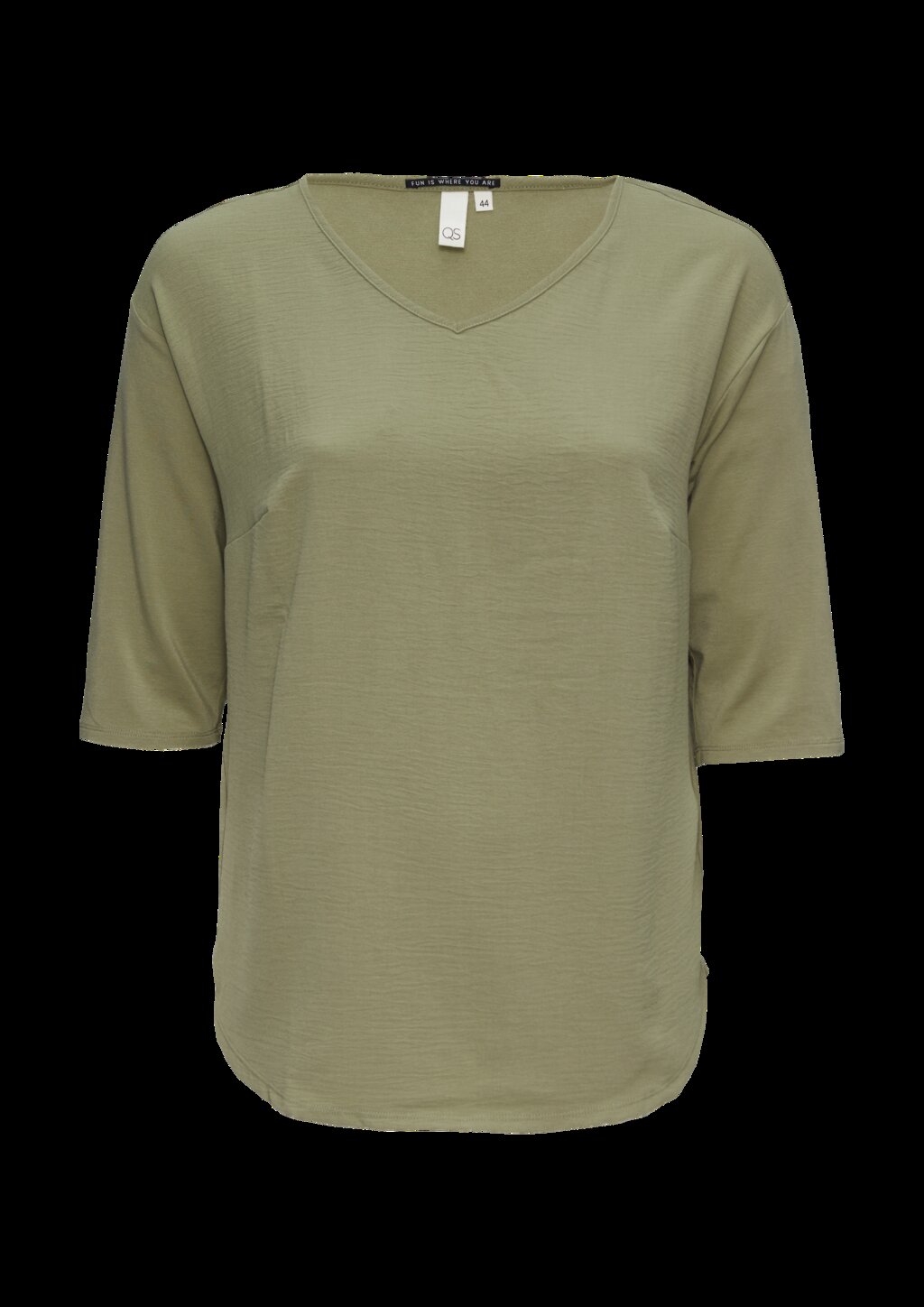 Shirt im Fabricmix und Loose Fit