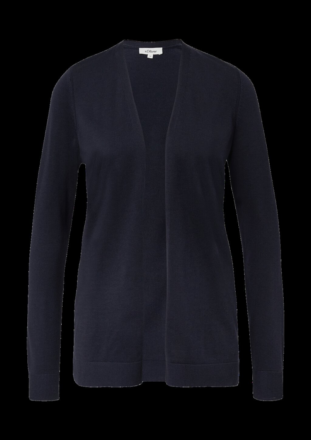 Cardigan aus Viskose-Baumwollmix