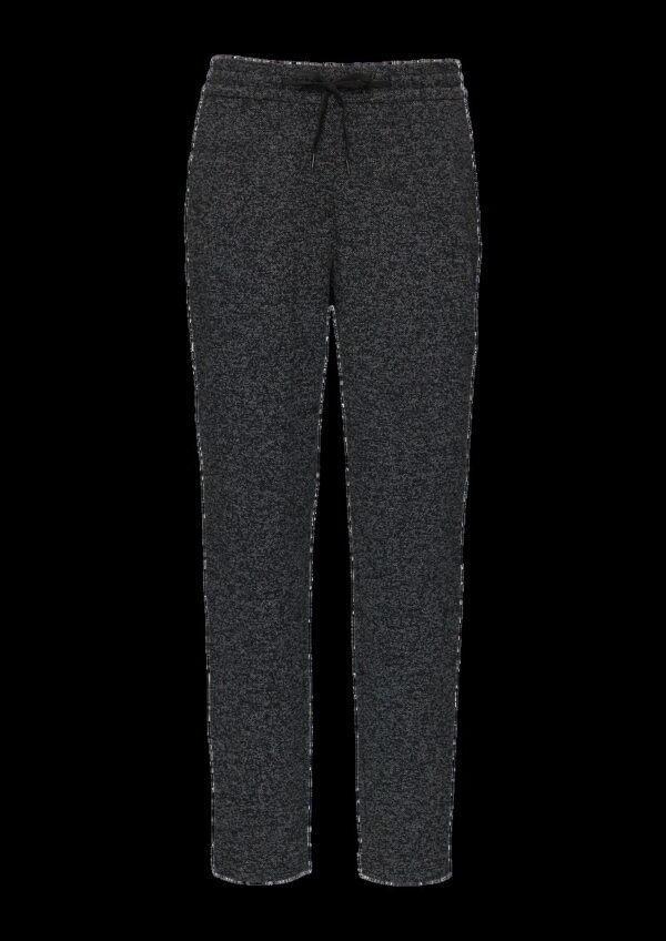 Jogg Pants im melierter Optik mit elastischem Bund