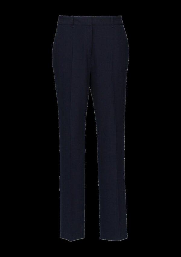 Regular: Straight Leg-Hose mit Waffelpiqué-Struktur