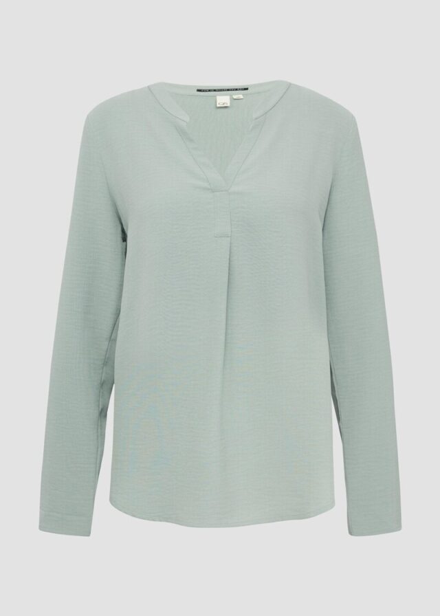 Tunikabluse mit Ärmeln zum Krempeln