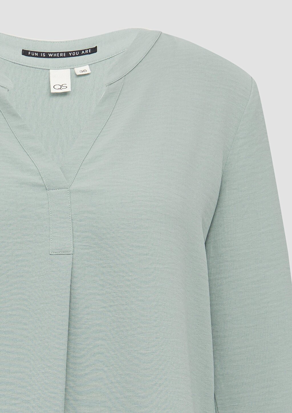 Tunikabluse mit Ärmeln zum Krempeln