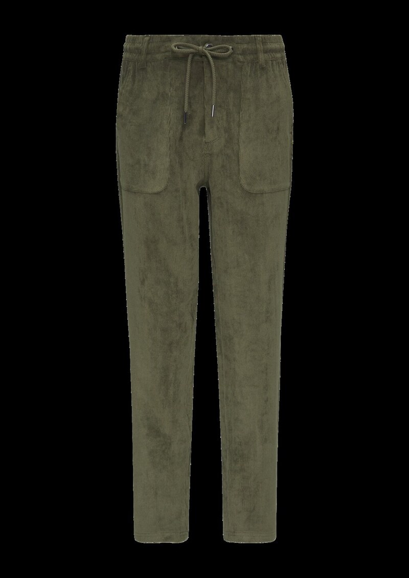 Fließende Jogpants aus Feincord