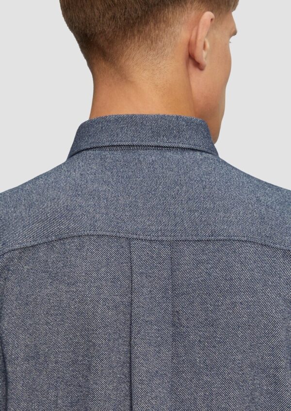 Regular Fit: Wärmendes Hemd aus mehrfarbigem Twill