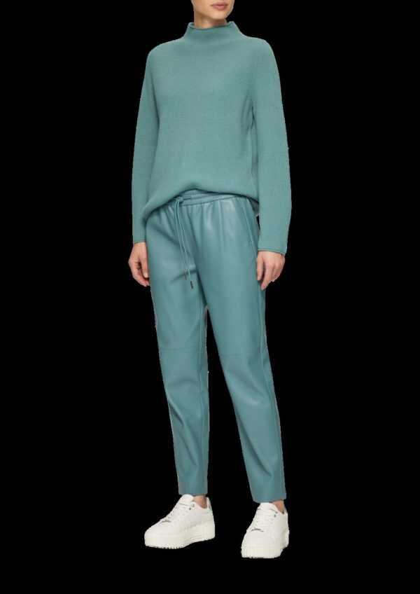 Turtleneck-Pullover aus Wollmischung