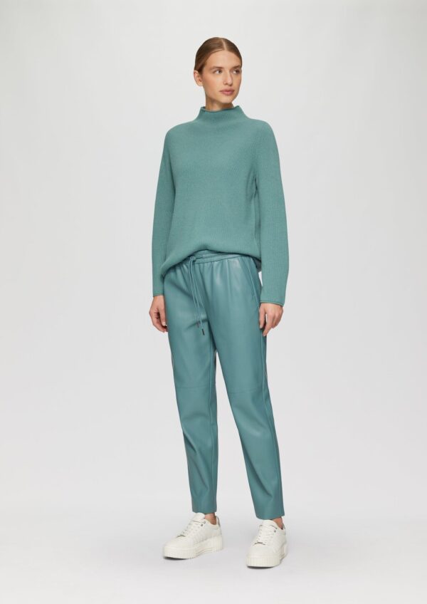 Turtleneck-Pullover aus Wollmischung
