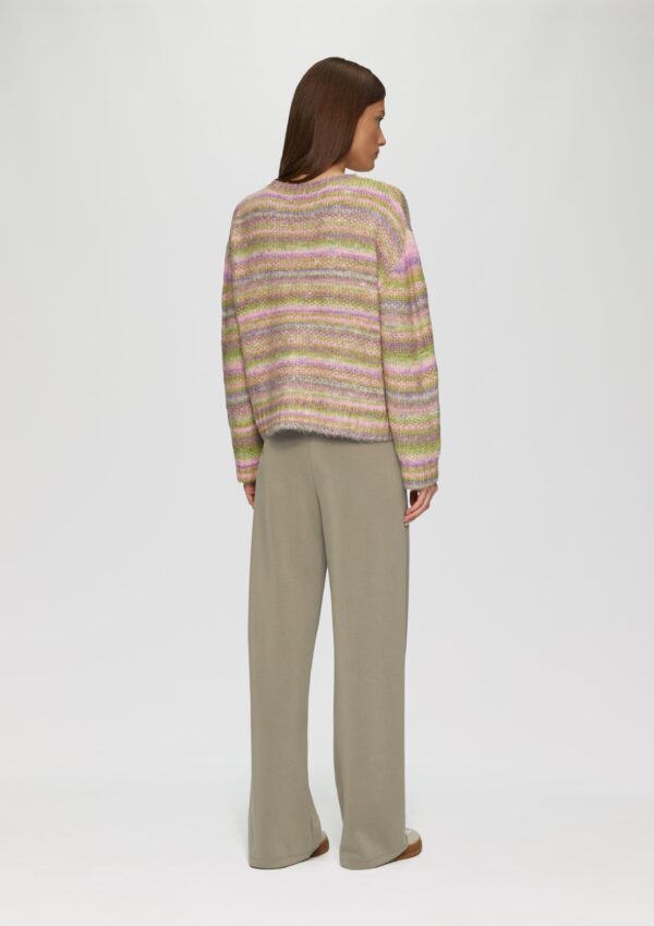 Wide-Leg-Hose aus Modalmix