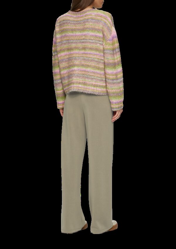 Wide-Leg-Hose aus Modalmix