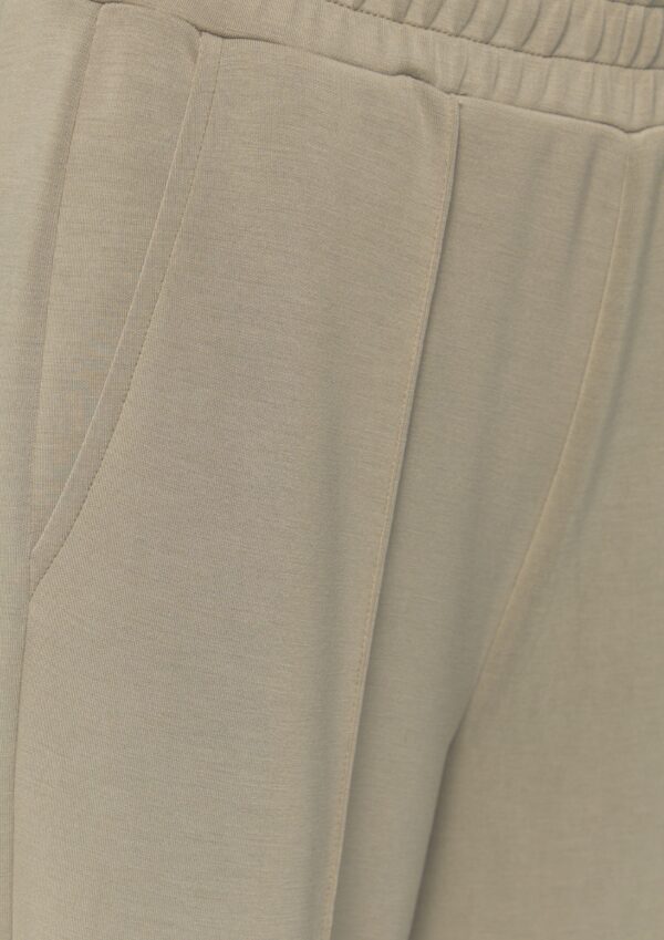 Wide-Leg-Hose aus Modalmix