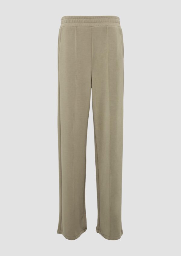 Wide-Leg-Hose aus Modalmix