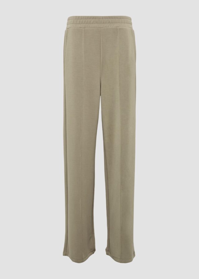 Wide-Leg-Hose aus Modalmix