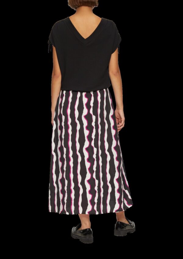 Midi-Rock aus strukturiertem Viskosemix