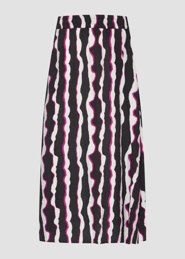 Midi-Rock aus strukturiertem Viskosemix