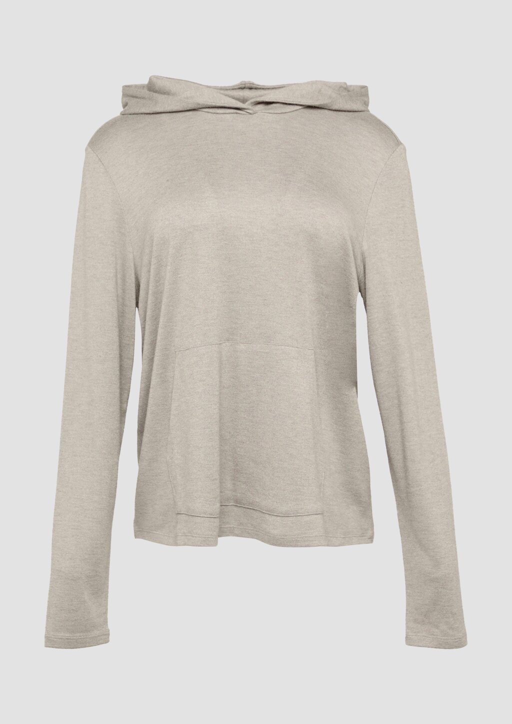 Leichter Hoodie aus Viskose-Jersey