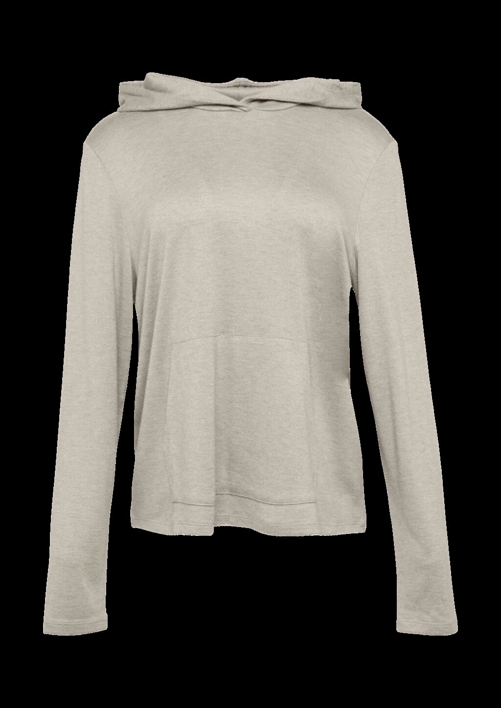 Leichter Hoodie aus Viskose-Jersey