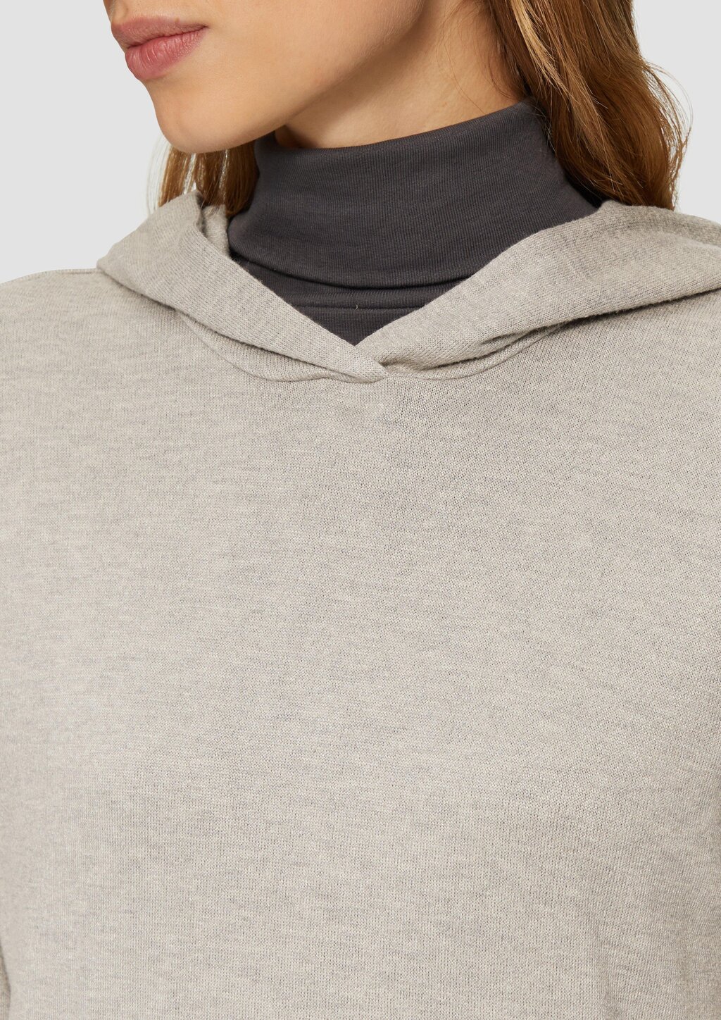 Leichter Hoodie aus Viskose-Jersey