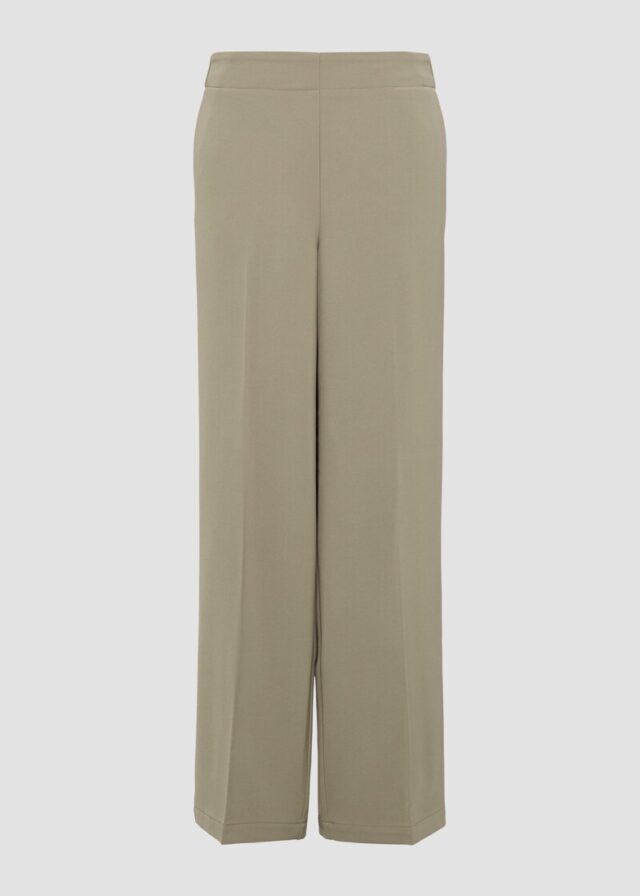 Wide-Leg-Hose mit elastischem Bund
