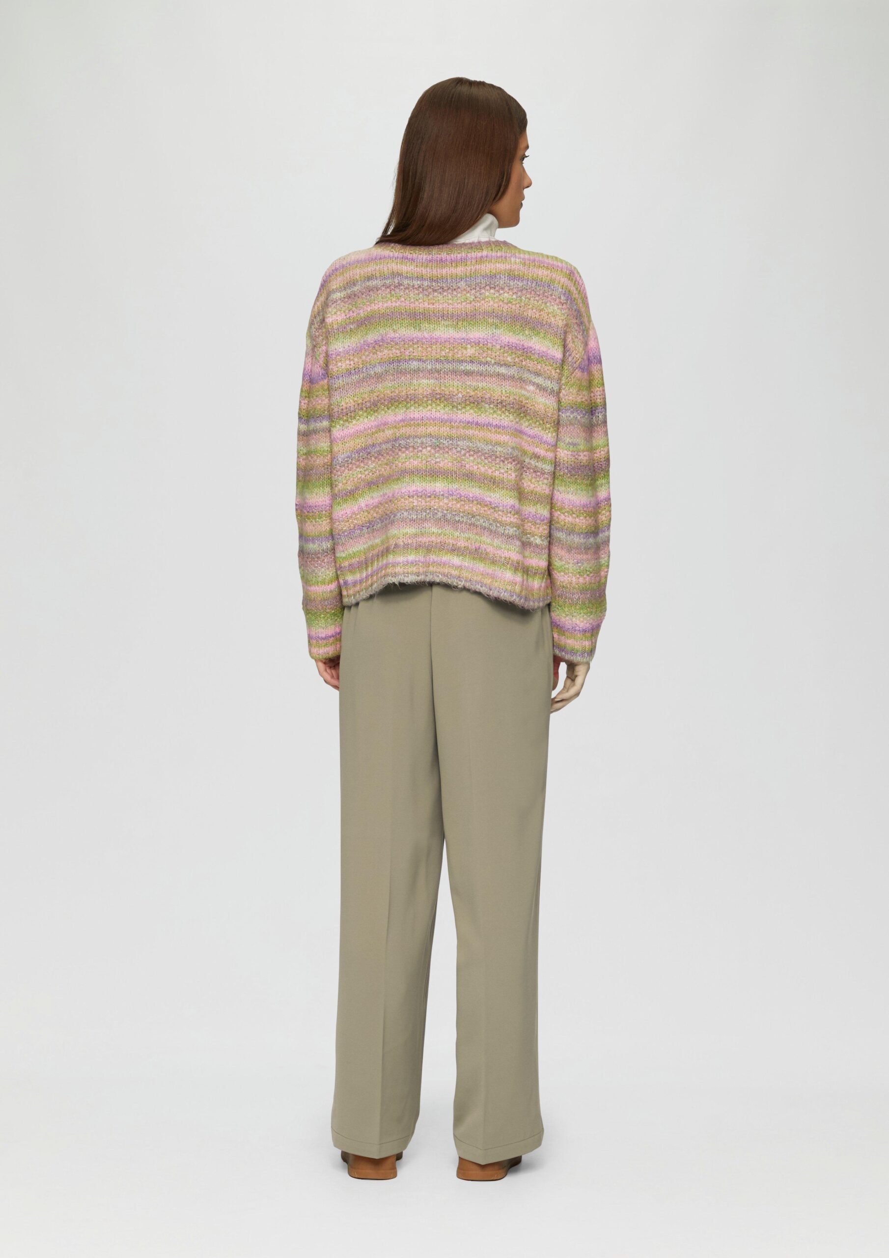 Wide-Leg-Hose mit elastischem Bund