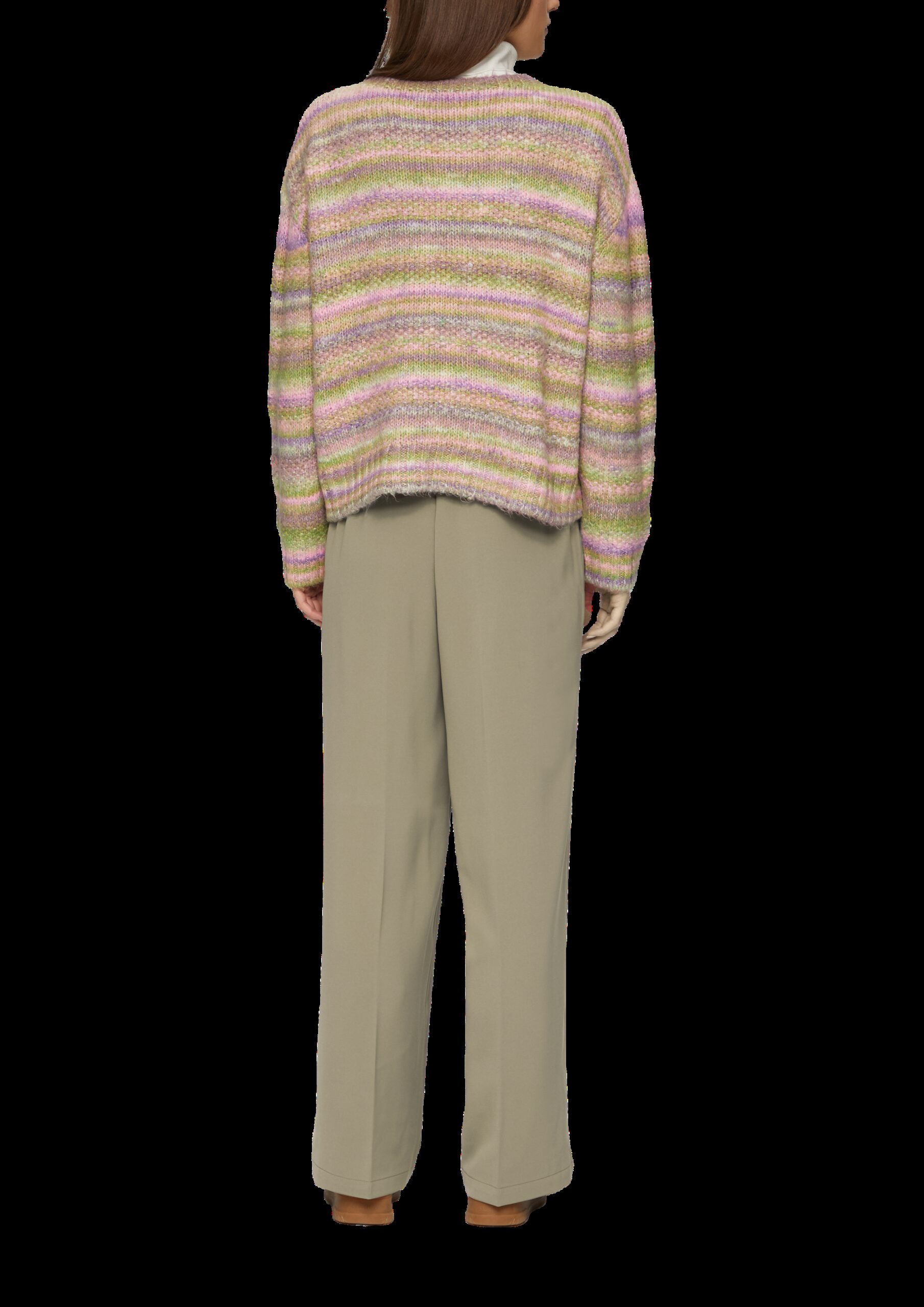 Wide-Leg-Hose mit elastischem Bund