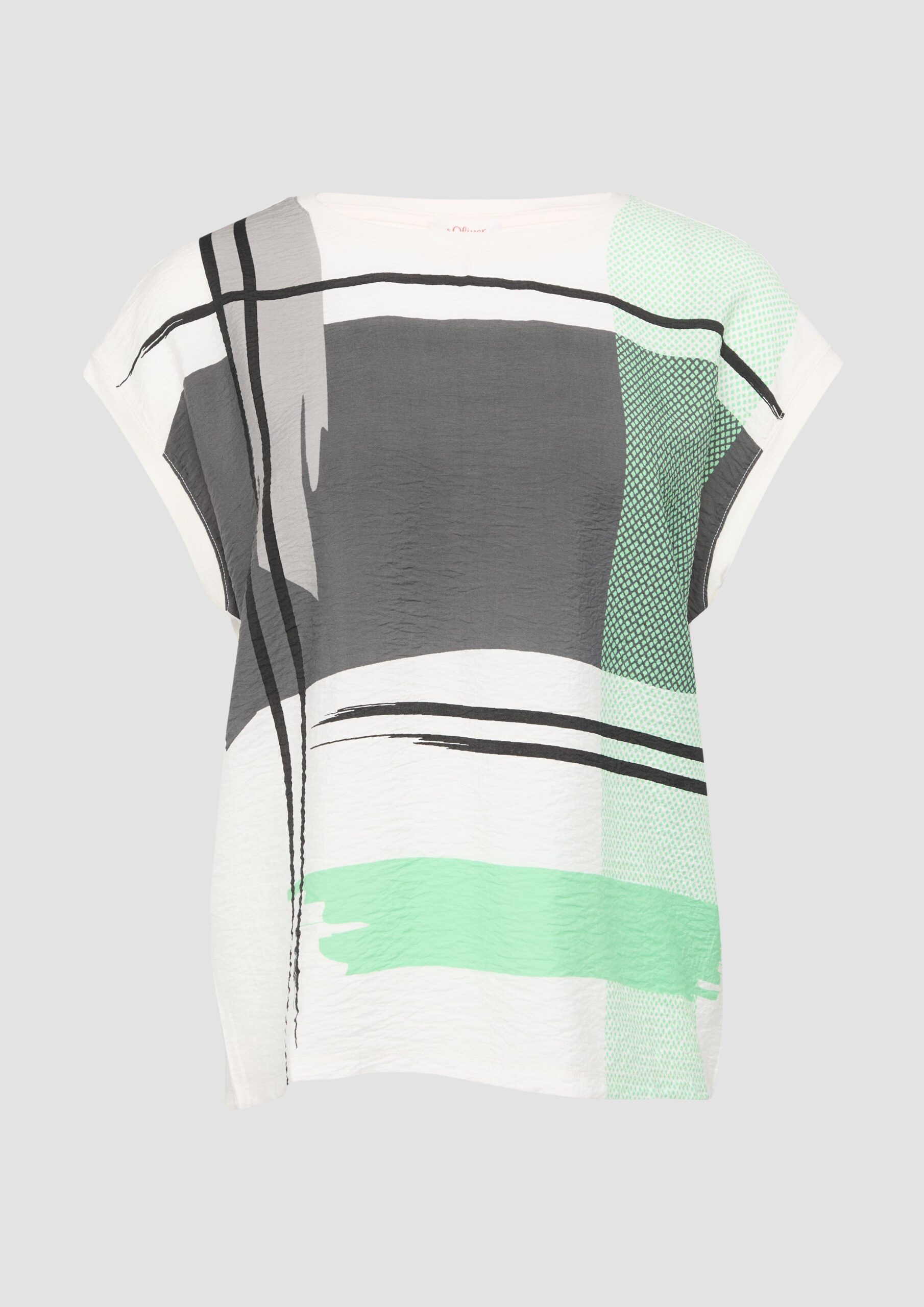 Jersey-Shirt im Fabricmix