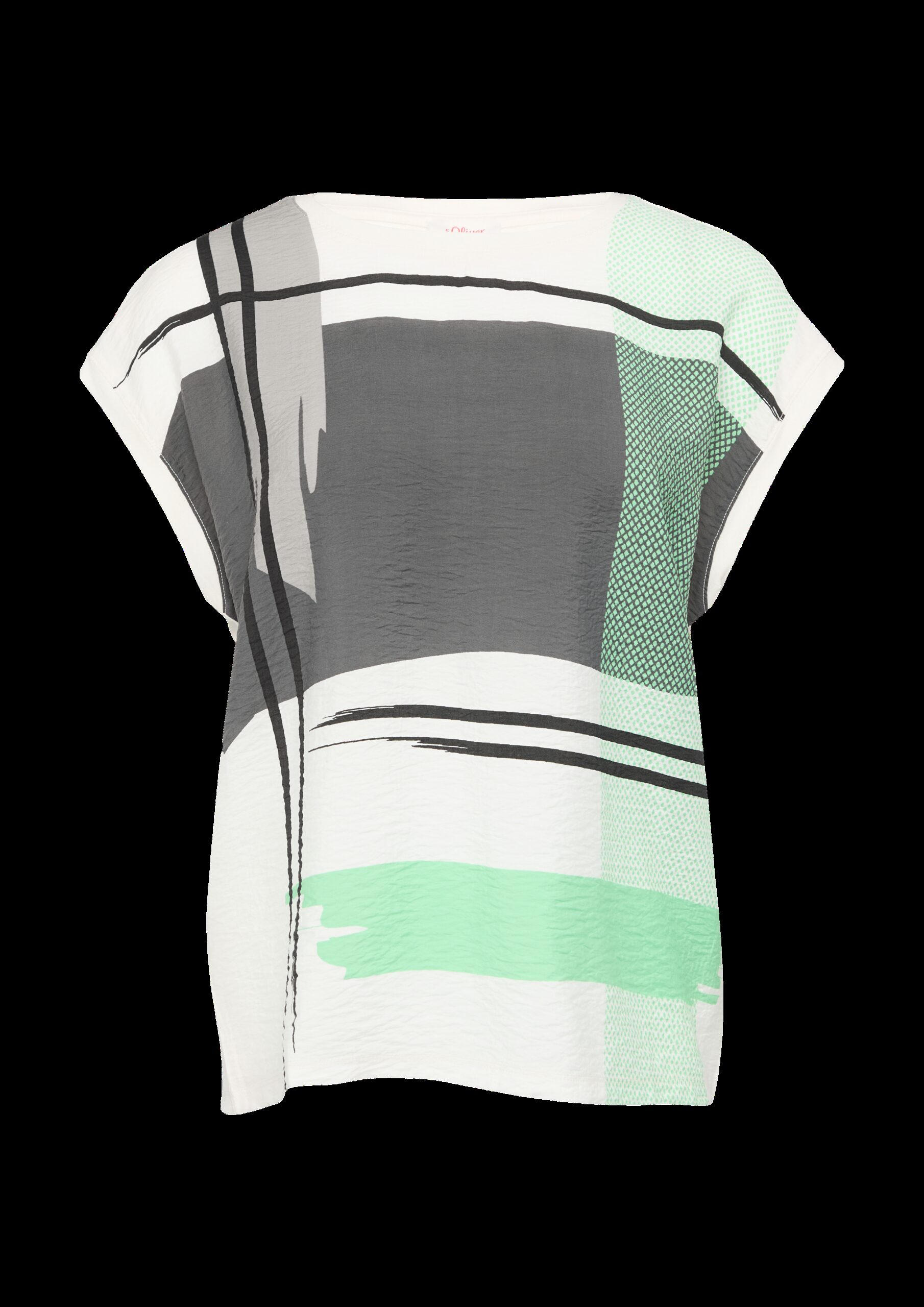 Jersey-Shirt im Fabricmix