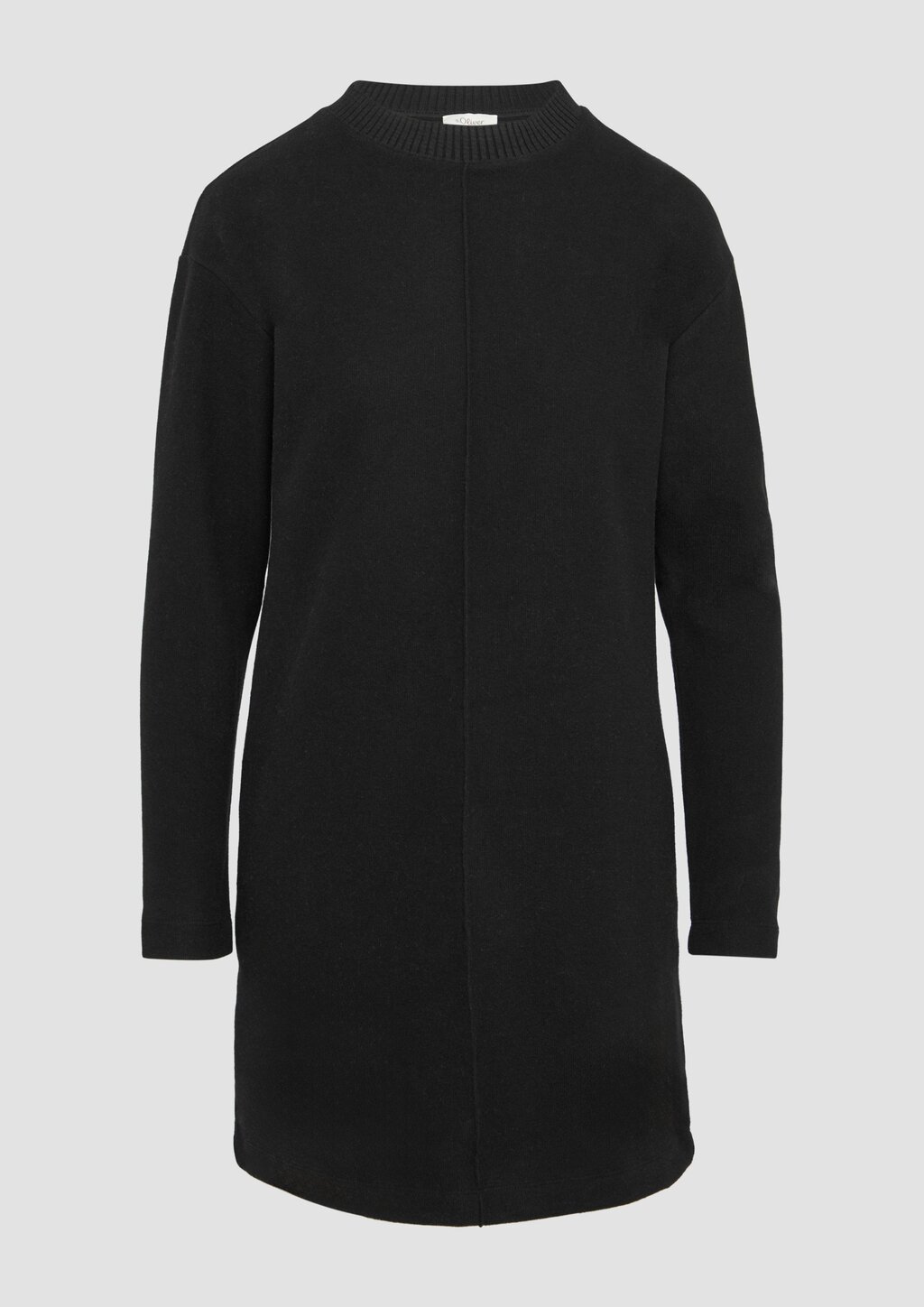 Weiches Sweat-Kleid mit Ziernaht