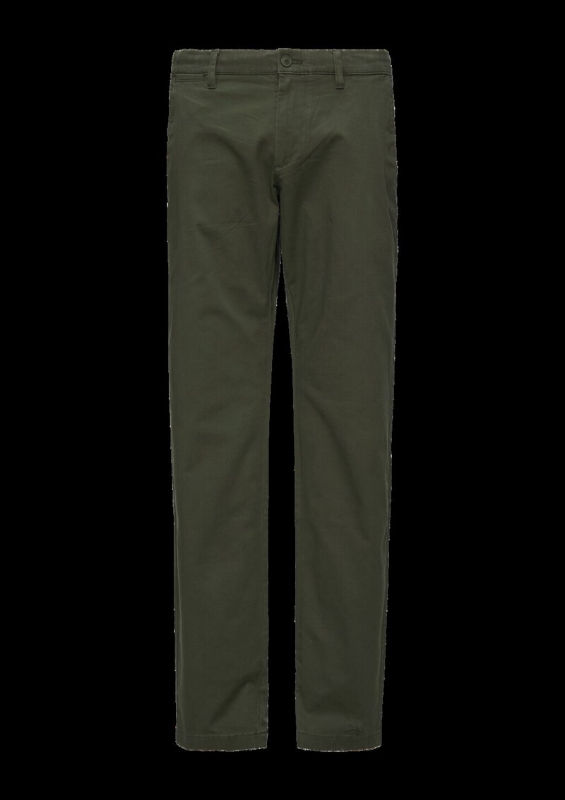 Slim: Elastische Hose aus Baumwollmix