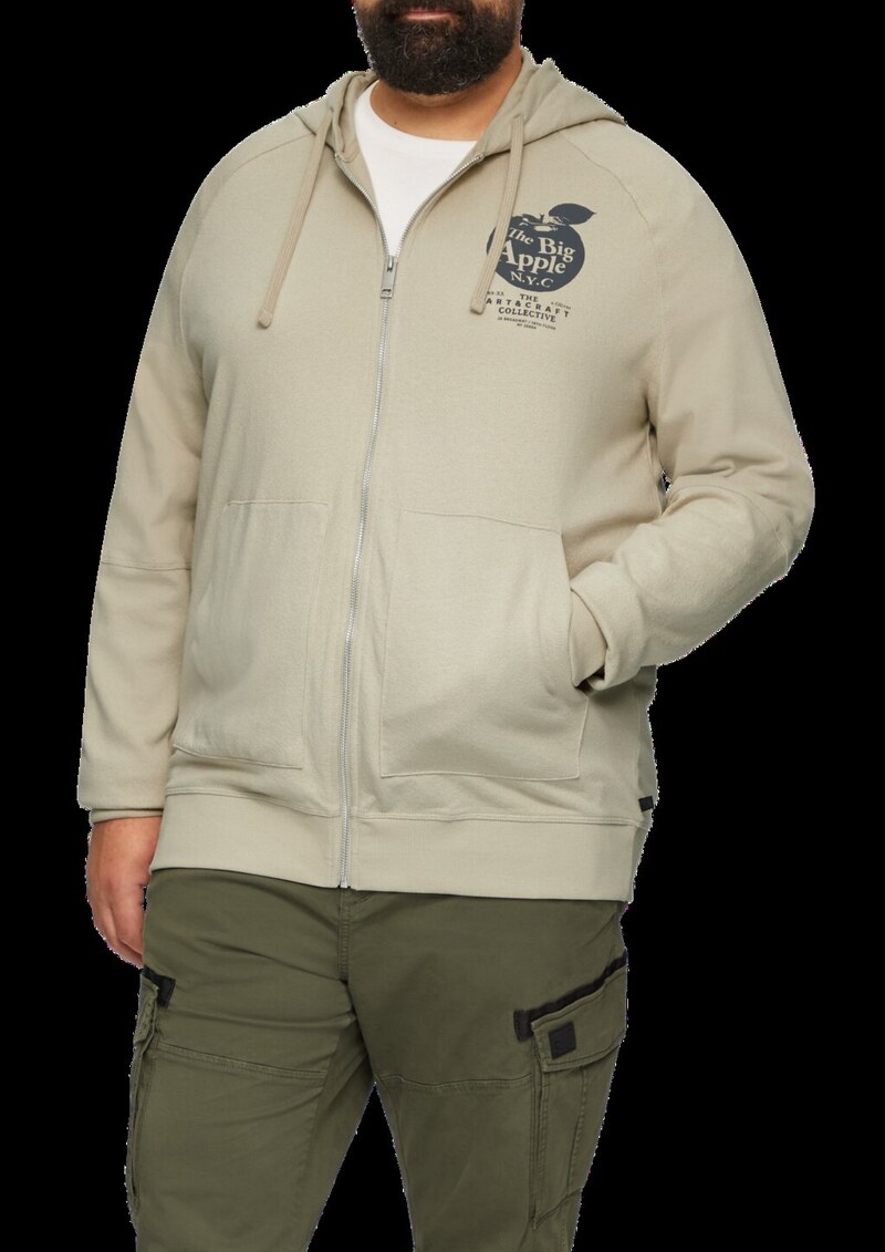 Sweatjacke mit Kapuze