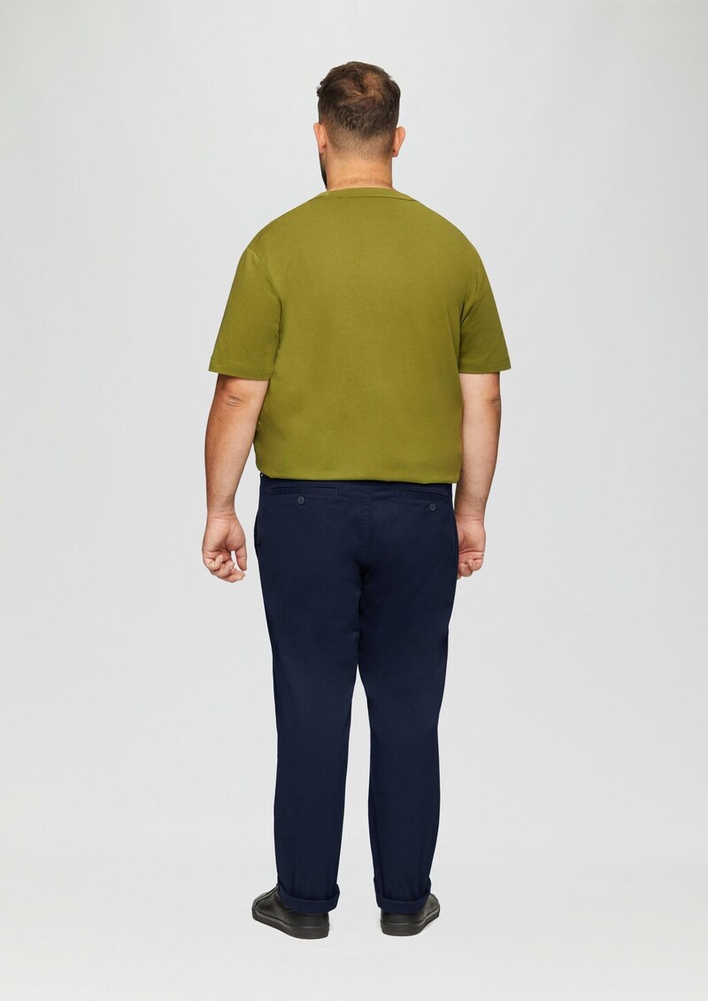 Slim: Elastische Hose aus Baumwollmix