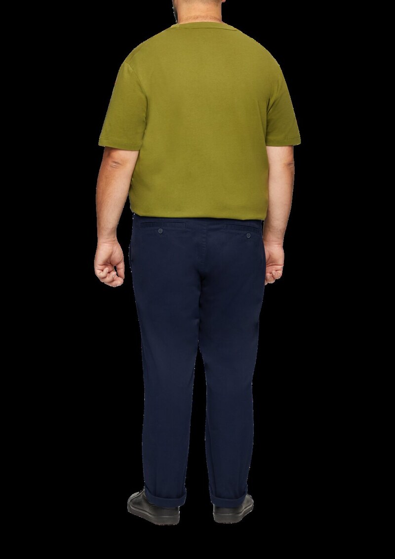 Slim: Elastische Hose aus Baumwollmix