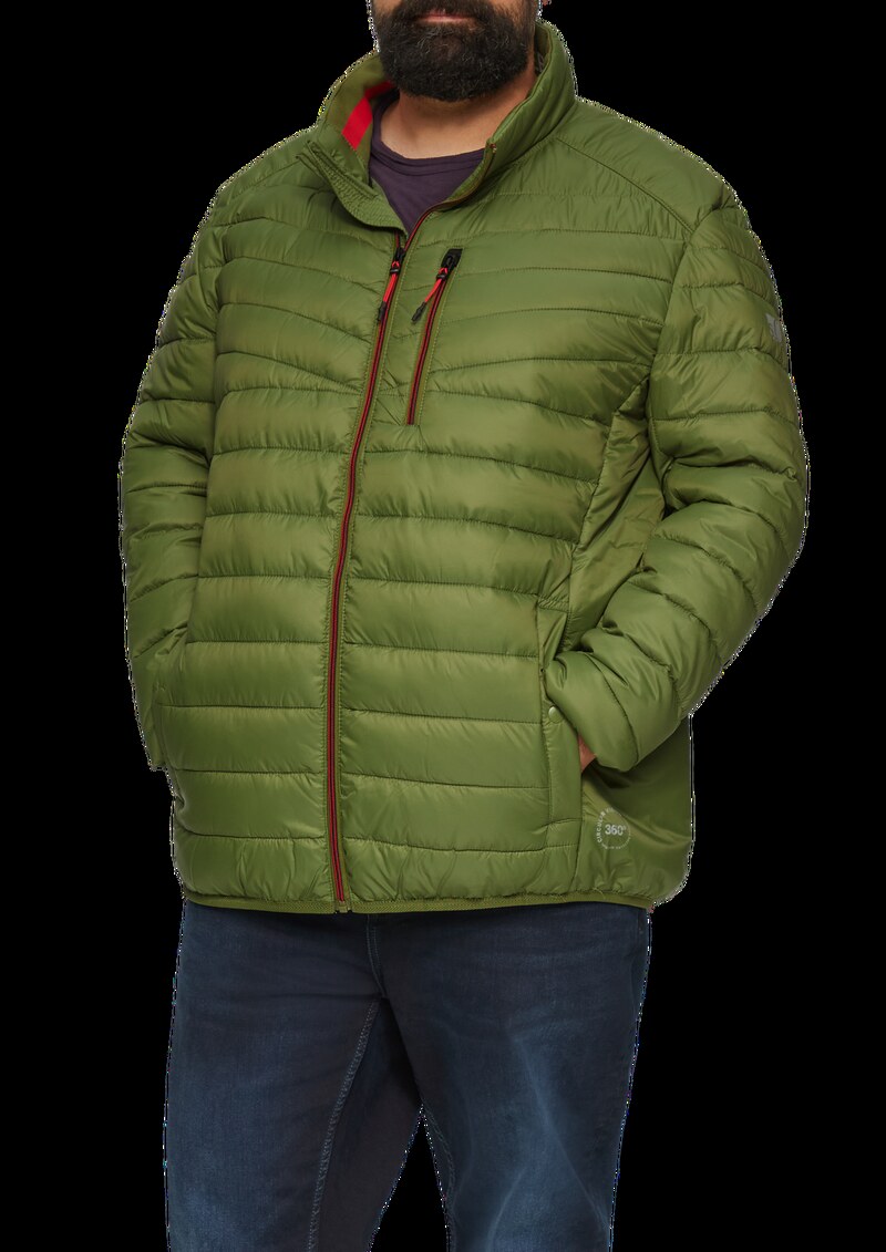 Wasserabweisende Steppjacke aus recyceltem Polyester | 360° Circular Vision