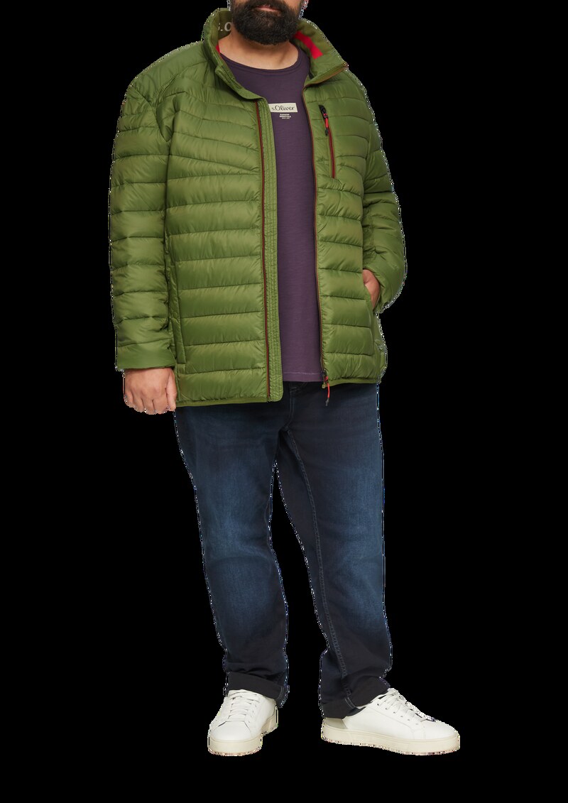 Wasserabweisende Steppjacke aus recyceltem Polyester | 360° Circular Vision