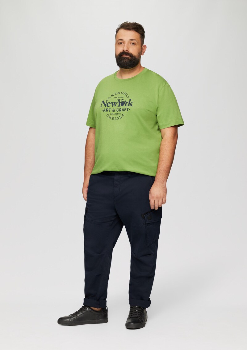 Regular: Cargohose mit Straight Leg