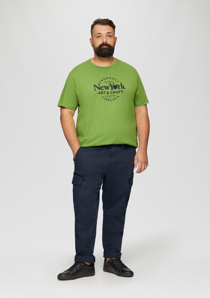 Regular: Cargohose mit Straight Leg