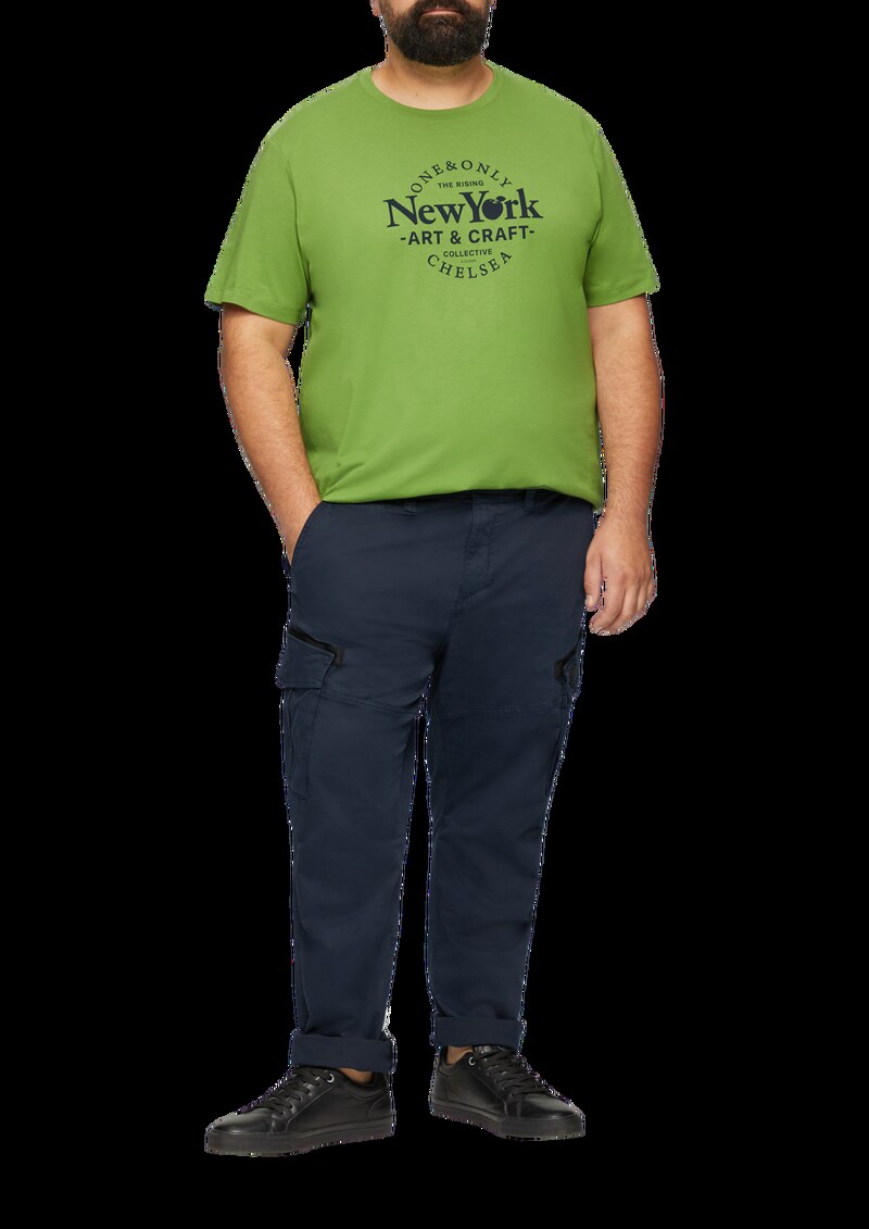 Regular: Cargohose mit Straight Leg