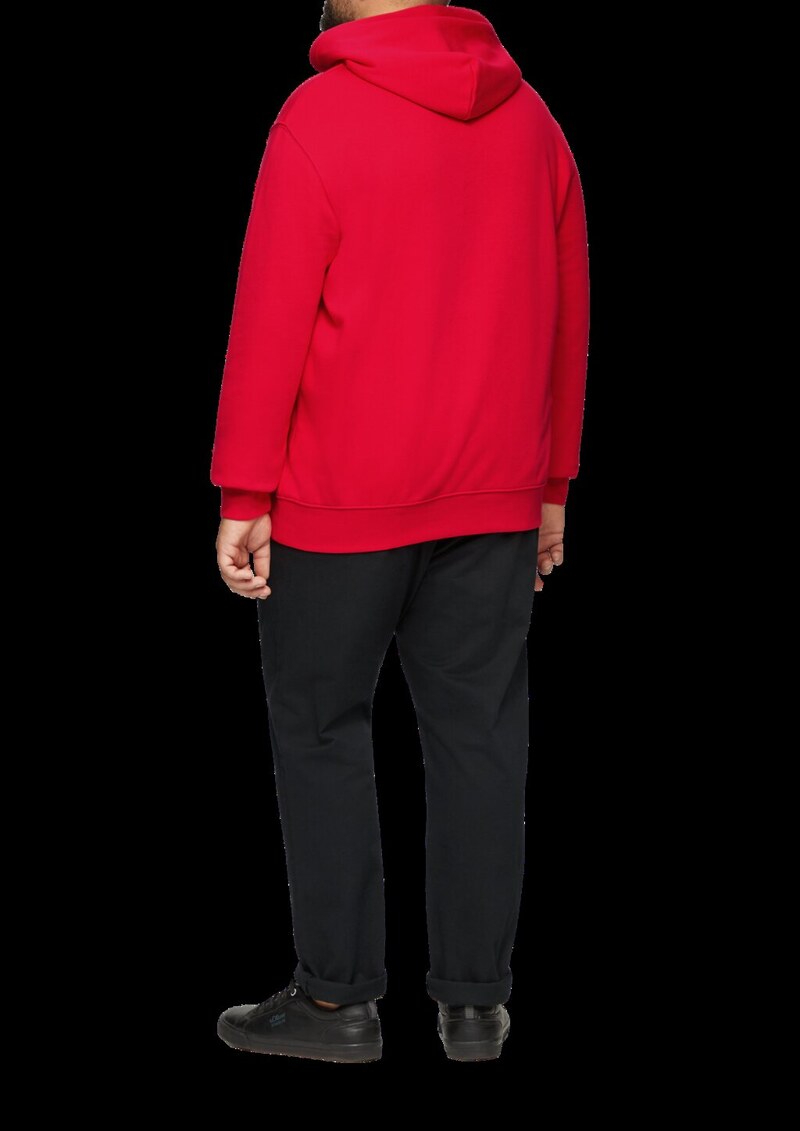 Kapuzen-Sweatshirt mit Logo-Print