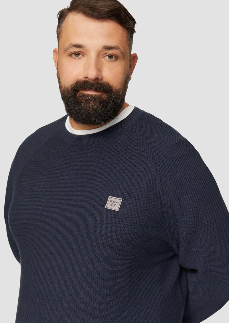 Strickpullover mit Crewneck