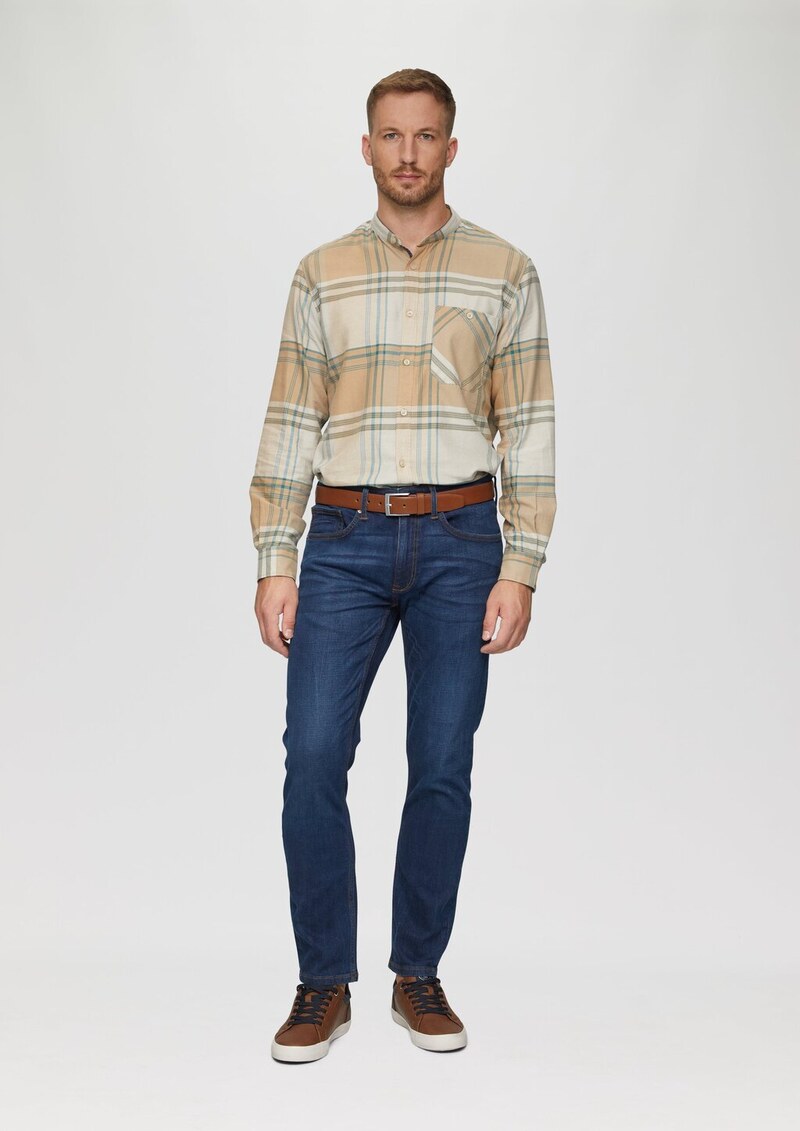 Schmaler Gürtel aus Leder