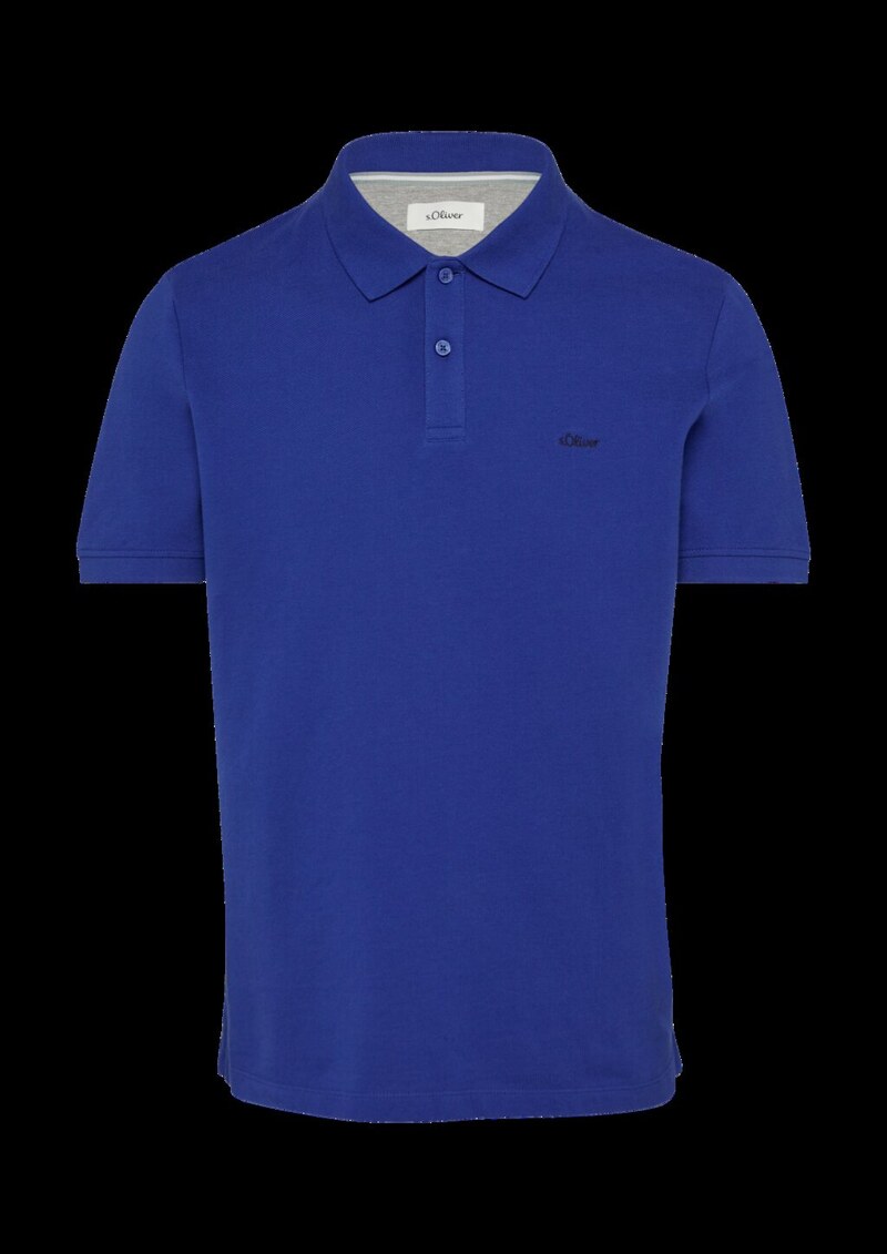 Poloshirt aus Baumwollpiqué