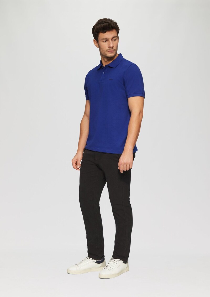 Poloshirt aus Baumwollpiqué