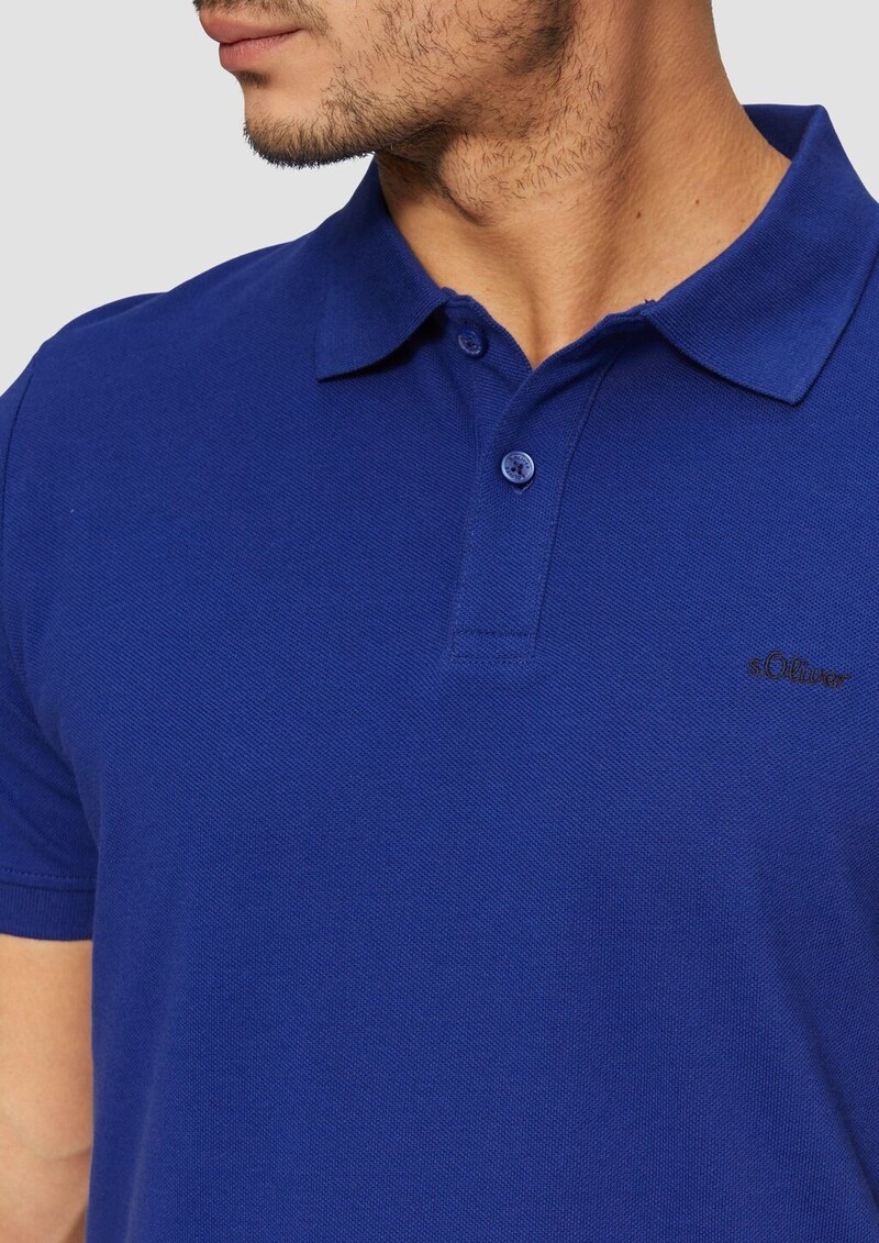 Poloshirt aus Baumwollpiqué